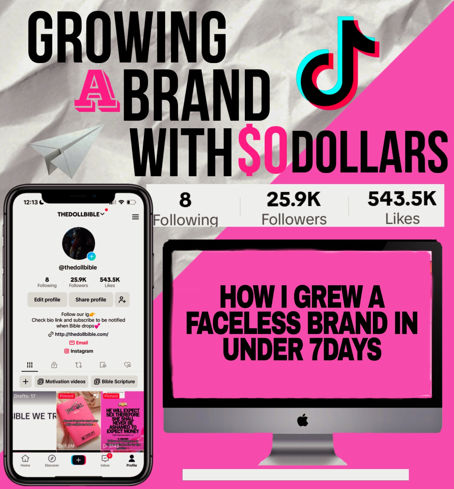HOW TO GROW ANY BRAND WITH $0 INSTANTLY EMAILED